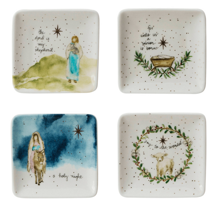 Faith Based Stoneware Dish