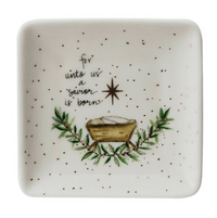 Faith Based Stoneware Dish