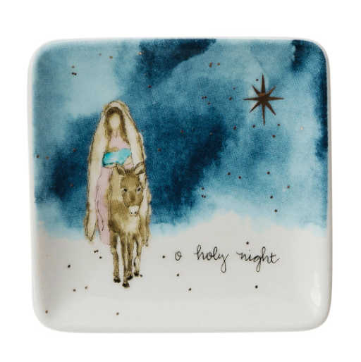Faith Based Stoneware Dish