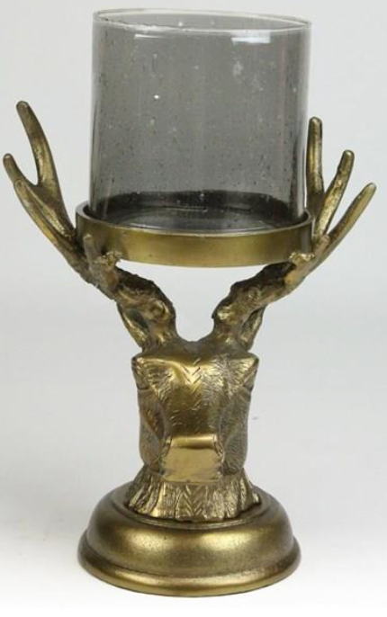 Deer Head Candle Holder