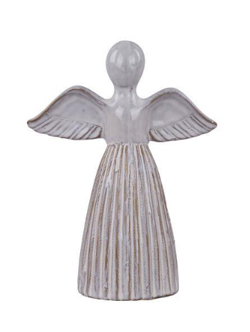 Glazed Stoneware Angel