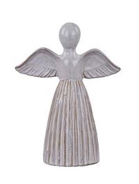 Glazed Stoneware Angel