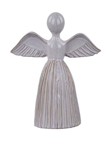 Glazed Stoneware Angel