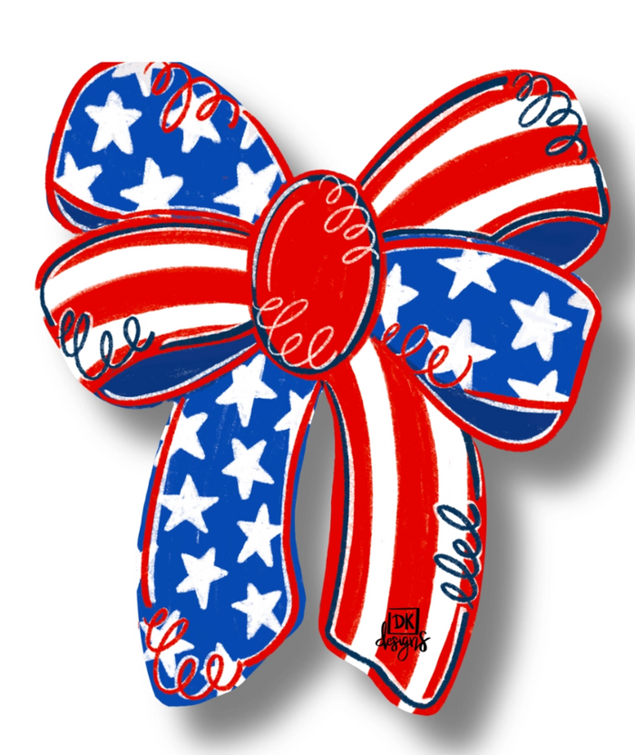 Patriotic Bow Mini