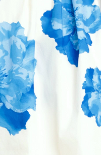 Blue Floral Top