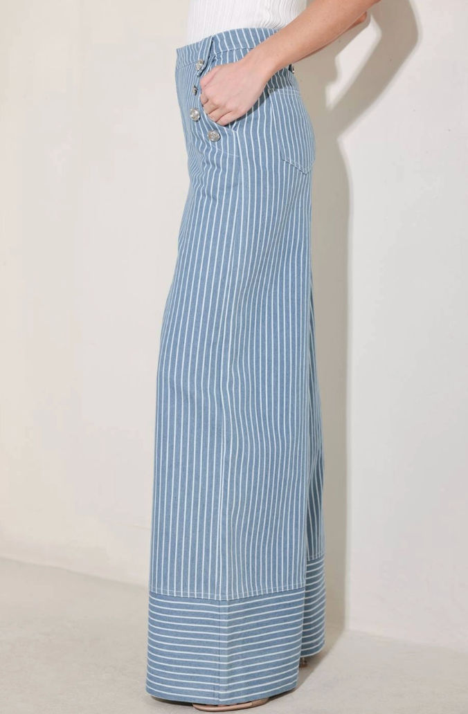 Striped Woven Pant