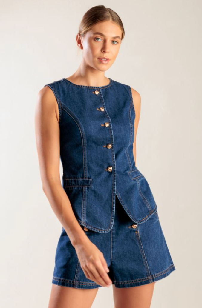 Denim Vest