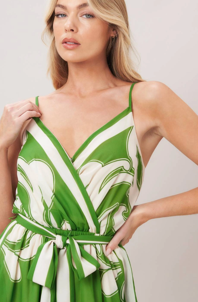 Printed Woven Jumpsuit
