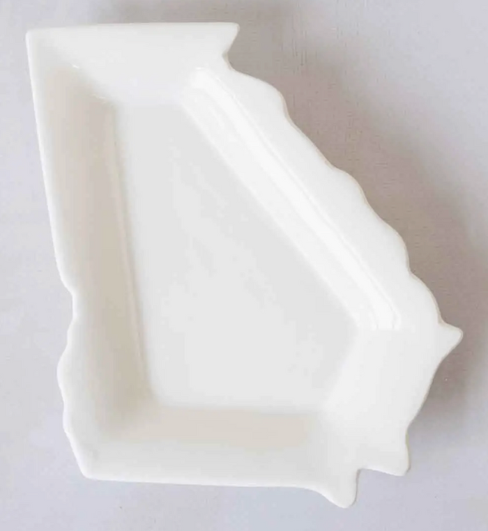 Georgia Shaped Tidbit Dish
