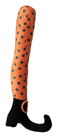 Witch Leg with Shoe Pillow