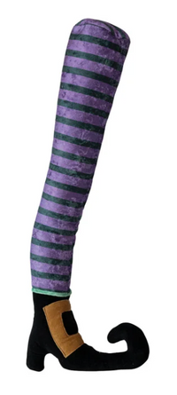 Witch Leg with Shoe Pillow