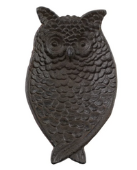 Cast Iron Owl Dish