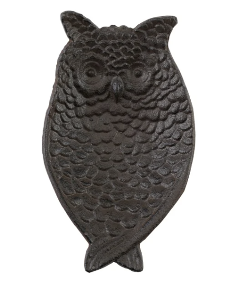 Cast Iron Owl Dish