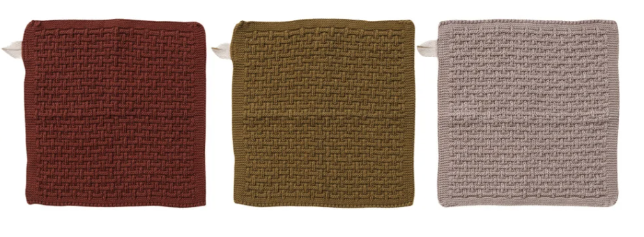 Cotton Knit Dish Cloths