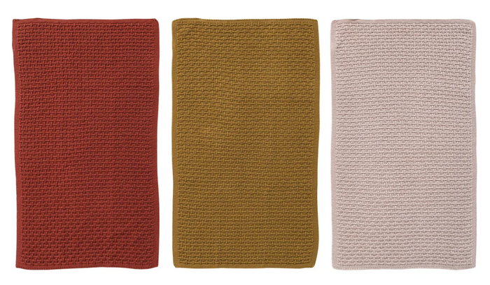 Cotton Knit Tea Towel