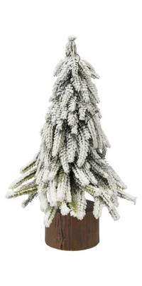 Tree with Wood Base