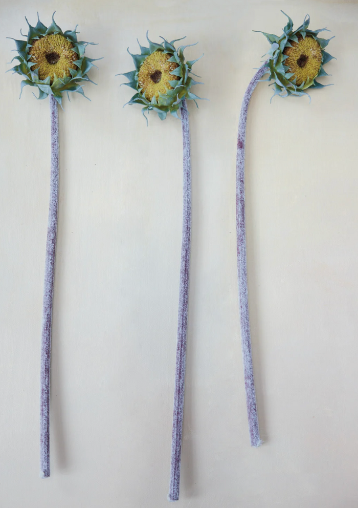 Faux Sunflower Stem