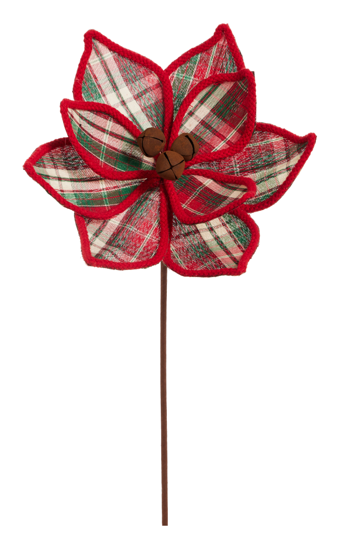 Tweed Poinsettia