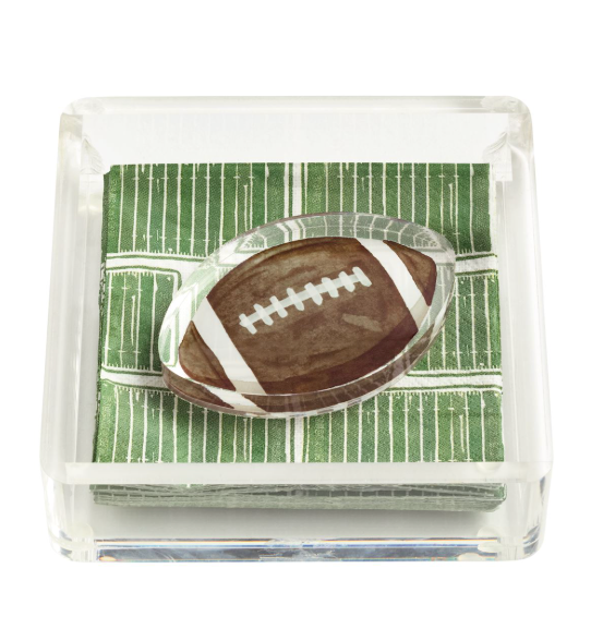 Football Napkin Caddy Set