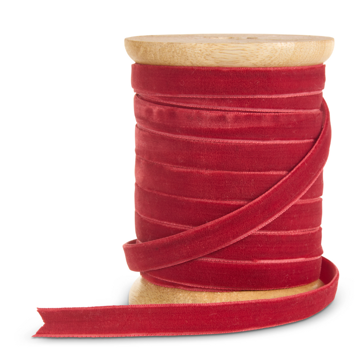 Rust Velvet Ribbon