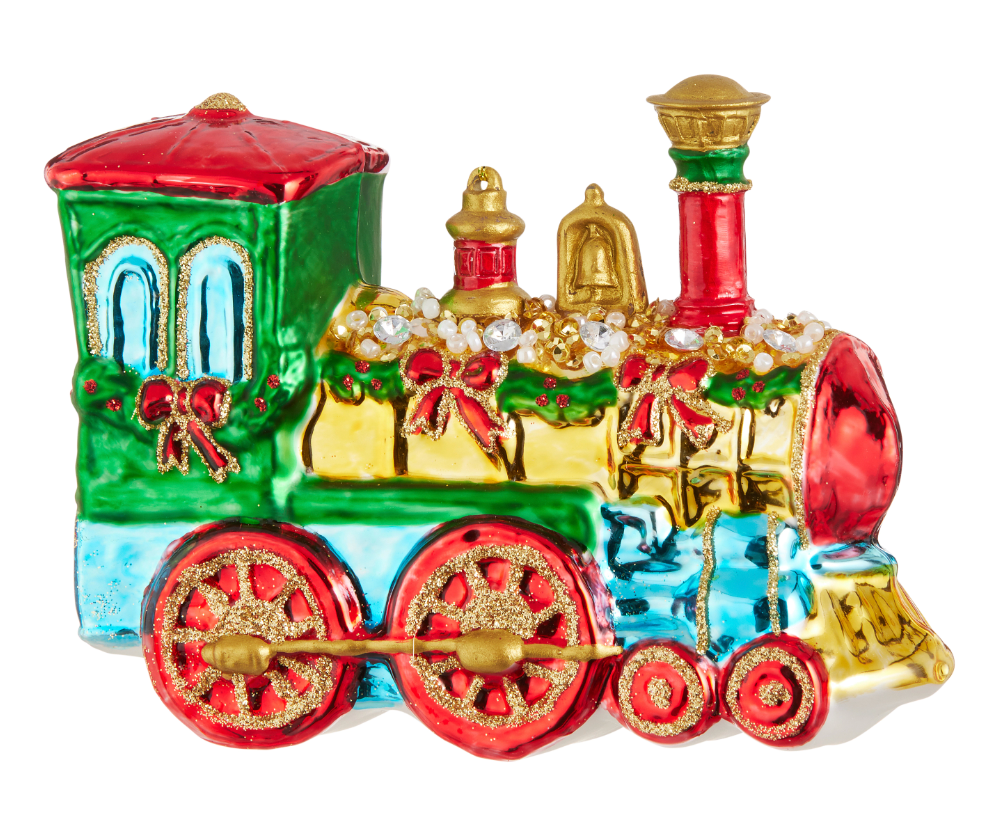 Traditional Train Ornament