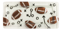 Football Glass Tray