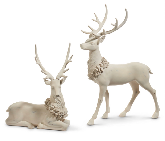 Deer with Wreath