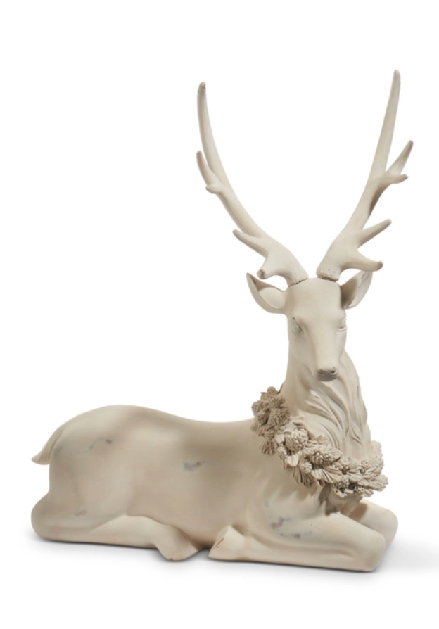 Deer with Wreath