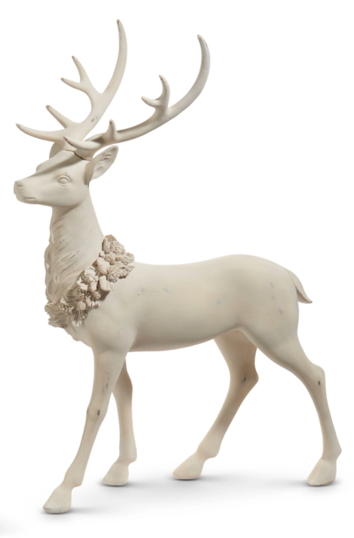 Deer with Wreath