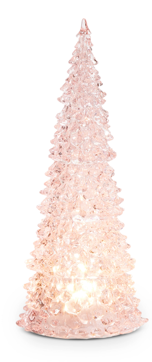 Lighted Pink Tree