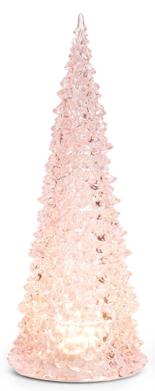 Lighted Pink Tree