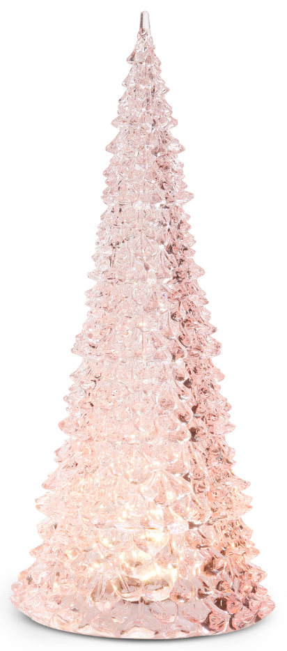 Lighted Pink Tree