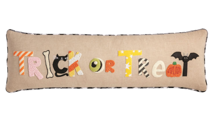 Trick-Or-Treat Long Pillow