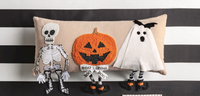 Halloween Dangle Leg Pillow