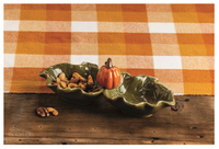 Leaf Pumpkin Double Tidbit
