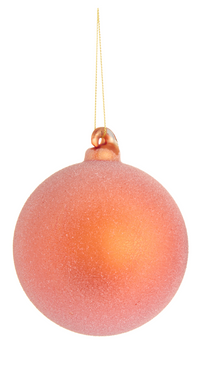Sugared Ball Ornament