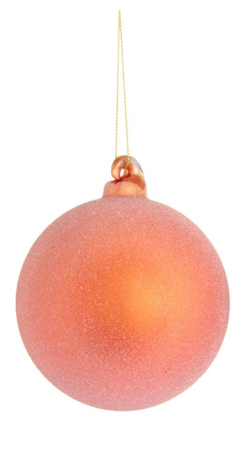 Sugared Ball Ornament