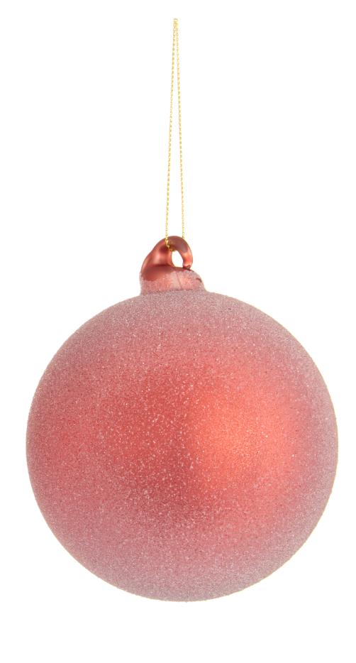 Sugared Ball Ornament