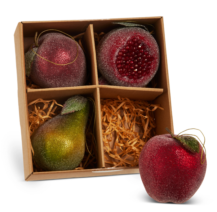 Sugared Fruit Ornament