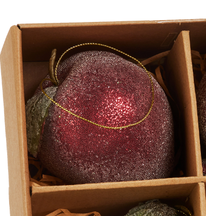 Sugared Fruit Ornament