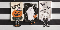 Halloween Dangle Leg Towels