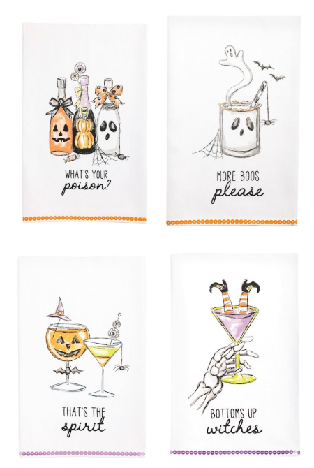Halloween Cocktail Towel