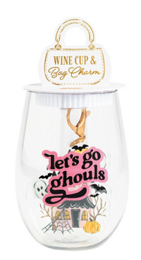 Wine Cup & Bag Charm Set