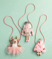 Pink Christmas Purses