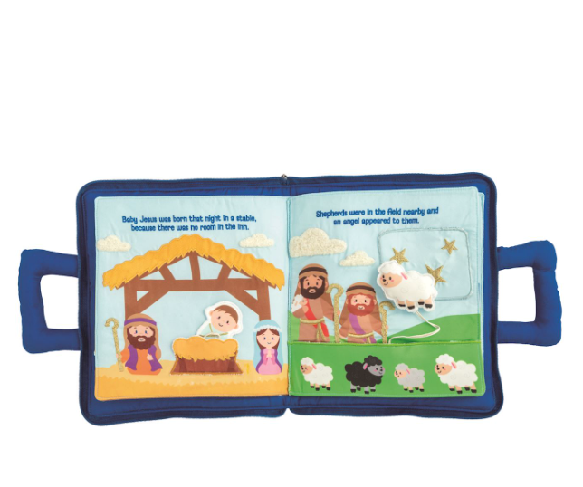 My First Nativity Fabric Book