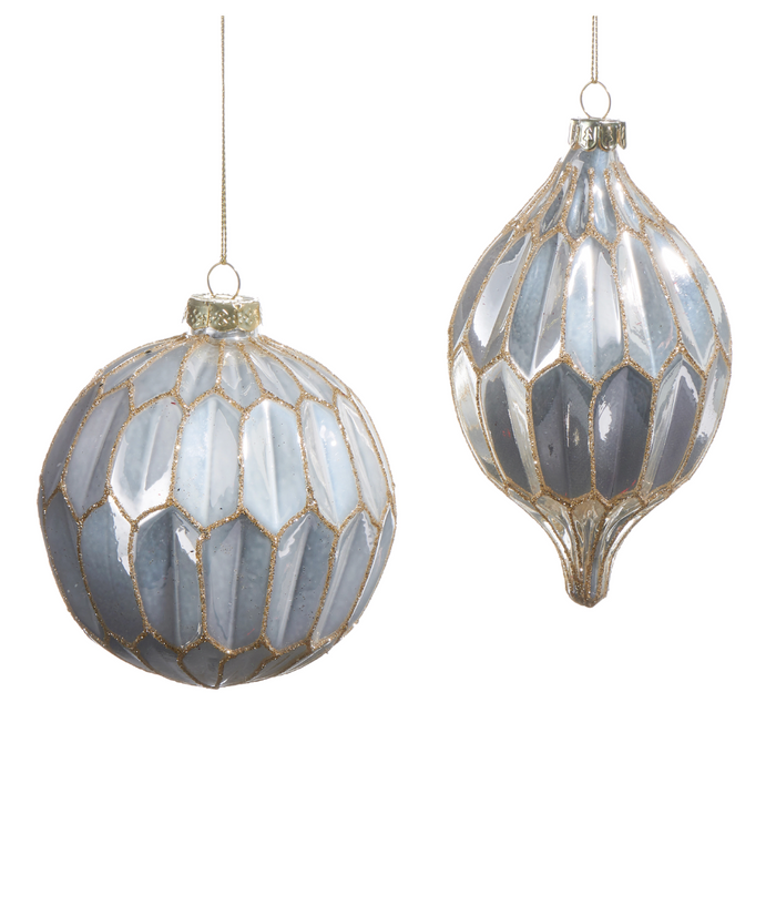 White Pearlescent Ornament