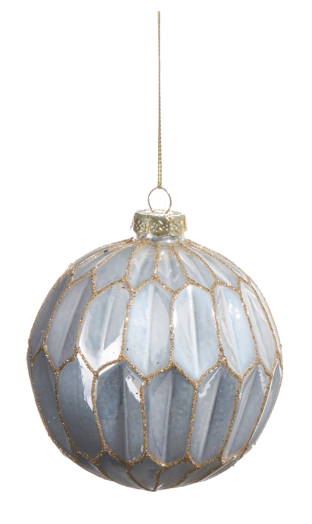 White Pearlescent Ornament