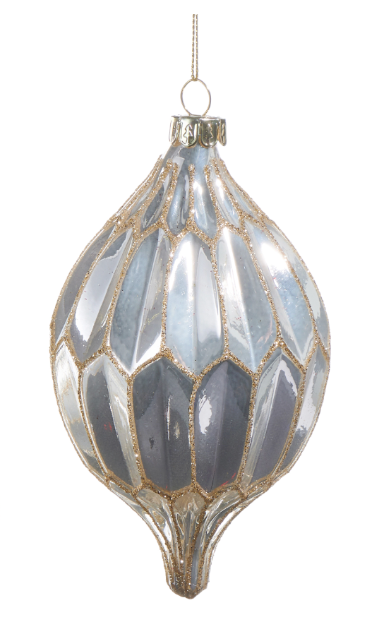 White Pearlescent Ornament