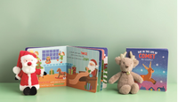 Christmas Books with Plush