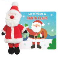 Christmas Books with Plush